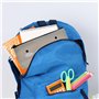 Trousse à Crayons en Toile Mignonne Dessin Animé Trousse à Crayons 2PCS Grande Capacité Crayon Sacs Chat Kawaii étui à Crayons F