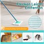 3 Pièces pour Leifheit Profi XL Micro Duo Serpillière Rechange Kit, pour Leifheit Profi XL Cotton Plus pour Tous Les Types de So