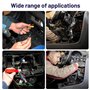 Vexran Kit de connexion de câbles ampli voiture, ensemble de câbles de voiture caisson de basses 10 GA, ensemble de câbles d'amp
