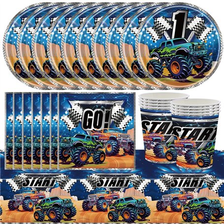 Trucks Vaisselle Anniversaire