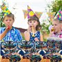 Trucks Vaisselle Anniversaire,61PCS Décorations de Voiture de Course, Vaisselle pour Camion, Décoration Trucks Anniversaire Garç