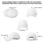 Ruconla Casquette à fibre optique LED avec 7 couleurs lumineuses EDC - Chargement USB - Casquette lumineuse même pour fête d'Hal