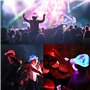 Ruconla Casquette à fibre optique LED avec 7 couleurs lumineuses EDC - Chargement USB - Casquette lumineuse même pour fête d'Hal