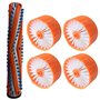 Mian - Lot de 4 filtres et kit de brosse pour aspirateur sans fil Black + Decker Powerseries BSV2020G