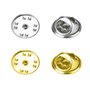 Devolare 50 pièces Laiton Papillon d'embrayage badge Insignia griffes du Pin fermoirs de remplacement