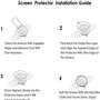 Compatible pour [3 Pièce Protector] 9H Protection Ecran en Verre Trempé Compatible pour ESFOE Montre Connectée Homme 1,43" (3 Pi