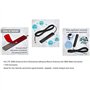 Superbat Antenne 4G LTE GSM Autocollante Avec Câble RG174 De 3M Connecteur SMA Mâle Omnidirectionnel 700-2700MHZ Pour Routeur Vo