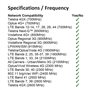 Superbat Antenne 4G LTE GSM Autocollante Avec Câble RG174 De 3M Connecteur SMA Mâle Omnidirectionnel 700-2700MHZ Pour Routeur Vo