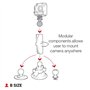 RAM MOUNT approprié pour GOPRO ADAPTER W/ 1" BALL