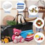 ZLPBAO XXXL Sac de Rangement pour Coussins de Meubles de Jardin Sapin Noel Sac de Rangement, Housse de Protection pour Coussins 