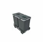 Elletipi PF01 34A2 Poubelle différenciée extractible pour Base