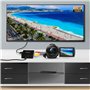 Musou Mini Convertisseur 3RCA Composite CVBS AV vers HDMI Adaptateur pour ps3 Xbox Xbox360 Blu Ray Sky HD VHS VCR DVD DVR HDTV 7