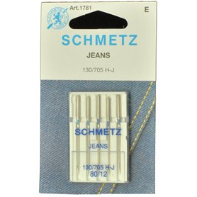 Schmetz Jeans (Denim) Aiguilles pour machine à coudre domestique