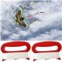 Lot de 10 poignées pour cerf-volant volant avec planche à remonter - Outil de sport de plein air pour parcs, écoles, plein air, 