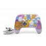 Manette sans fil améliorée PowerA pour Nintendo Switch - Mushroom Kingdom Pop Art, Nintendo Switch modèle OLED, Nintendo Switch 