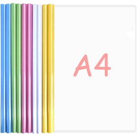 MIVIDE 30pcs Dossier Coulissante Plastique