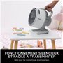 Shark FlexBreeze HydroGo, ventilateur brumisateur portable, rafraîchisseur d'air silencieux intérieur/extérieur, discret et dura