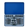 Imperial UNC UNF tarauds et filières SAE 1/8" - 1/2" + grossière fine 24pc