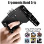 Mikirini Manette de jeu 11 en 1 pour téléphone portable PUBG/Call of Duty/Knives out, déclencheurs de jeu pour téléphones portab