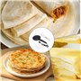 Machine à crêpes automatique, poêle à crêpes électrique - Crêpière portative 600 W,Poêle à crêpes électrique antiadhésive de 7,8