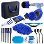 Carehabi Kit Nettoyage Voiture 22 Pièces Brosse Nettoyage Voiture Kit Nettoyage Voiture Interieur Exterieur Accessoire Voiture
