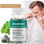 Complément désodorisant pour le corps, déodorant interne naturel pour la santé intestinale et la peau, fraîcheur de la tête aux 