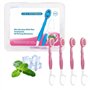 Mini brosse à dents 5 en 1