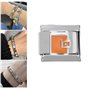 AOOOWER Modules amovibles en acier inoxydable pour bracelets italiens