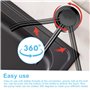 Distributeur Savon Encastrable, HJIAMA Distributeur Savon Liquide avec Rallonge Tube Silicone 116 cm, Tête Pompe Distributeur Li