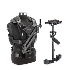 FLYCAM HD-3000 Système de stabilisation pour caméra Steadycam avec Bras et Gilet Confortables pour caméscope DSLR jusqu'à 3
