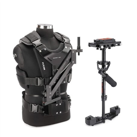 FLYCAM HD-3000 Système de stabilisation pour caméra Steadycam avec Bras et Gilet Confortables pour caméscope DSLR jusqu'à 3