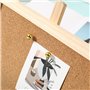 Punaises, 60 PCS Tableau Liege punaises Plates avec Pointe en Acier Push Pins pour Tableau Liege Tableau d'Affichage Murale (l'o