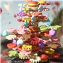 Fellflying Jeu d'arbre empilable, Blocs de Construction d'arbre,Empiler Un Arbre de Couleur Arc-en-| Jeu d'équilibrage empilable