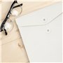 VANRA Classeur à ficelle en kraft Enveloppe de classement Enveloppe de dossier de projet Pochette de documents Organisateur de l