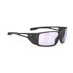 RudyPROJECT Lunettes de soleil Nyad Black Matte Frame | Impact X2 Dimming Laser Purple Lens SP927506-0000 Largeur des verres : 6