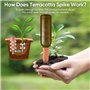 MULEVIP Distributeur Eau Plante 8 Pièces Arrosage Plante Vacances,Arrosage Plante Interieur,Systèmes D'irrigation Automatique po