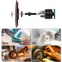 LYTIVAGEN 8Pcs Convertisseur de Perceuse à Main Arbre du Moteur Coupler en Métal Bielle de Meuleuse d'Angle pour Scie à Chaîne A