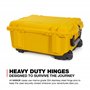 NANUK 955 Valise Rigide étanche avec Gepolsterten Trennwänden und Organizer für Deckel - Gelb