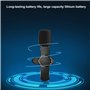 Fututech Plug and Play Type-C Micro sans Fil Bluetooth 5.0 pour Smart Phone Android Micro Cravate pour Diffusion en Direct Entre