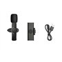 Fututech Plug and Play Type-C Micro sans Fil Bluetooth 5.0 pour Smart Phone Android Micro Cravate pour Diffusion en Direct Entre