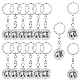 Lot de 15 porte-clés boule disco porte-clés boule disco porte-clés boule disco porte-clés porte-clés boule disco porte-clés boul