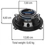 2 Haut-parleurs Compatible avec Boss Audio Systems BE524 BE 524 coaxial 4 Voies 5,25" 13,00 cm 130 mm 112 Watts rms 225 Watts Ma