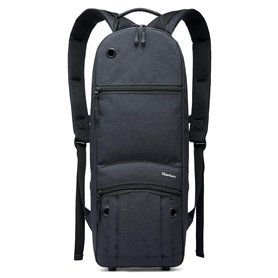 iGuerburn Sac à dos pour réservoir de taille D (2 l) - Bouteille d'oxygène O2 - Noir