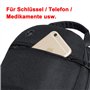 iGuerburn Sac à dos pour réservoir de taille D (2 l) - Bouteille d'oxygène O2 - Noir