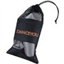 DANCEYOU Sac en Filet de Chaussures de Danse Pochon de Chaussons Noir pour Chaussures de Pointe Chausson de Danse Classique