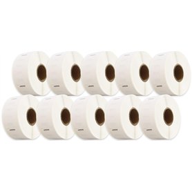 Cartridges Kingdom 10 Rouleaux 11355 S0722550-19mm x 51mm Étiquettes compatible pour DYMO LabelWriter 4XL 450 400 330 320 310 Du