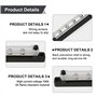 YIDM Bornier De Distribution D'alimentation:2 Pcs Barre de Bus 6 Broches Bloc de Distribution Electrique avec Couvercle Distribu