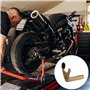 Nizirioo Support de fourche pour support de moto, support de fourche pour support de montage, support de griffe pour adaptateur 