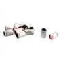 sourcing map 10 270uF 16 V Axial Leads Condensateurs en aluminium massif pour PCB Board