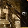 ANSIO® Guirlande Lumineuse 10m 100 LED Blanc Chaud Guirlandes Lumineuses Sapin de Noel d'Extérieur et Intérieur Idéales pour Fen